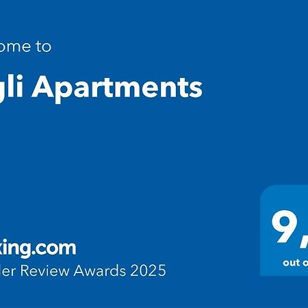 Aigli Apartments Néa Ankhíalos Eksteriør bilde
